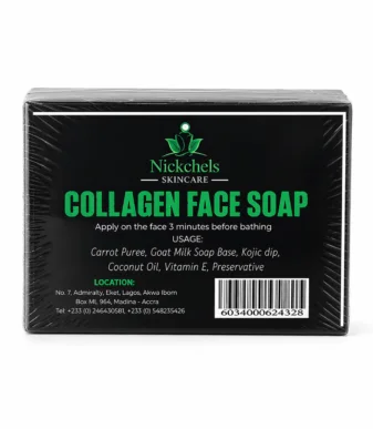 Collagen facial soap