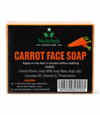 Carrot facial soap