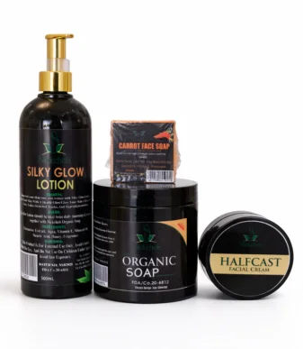 500ml Silky Glow Set